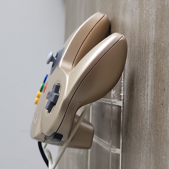 Nintendo 64 N64 Gold Controller Authentic OEM NUS-005 TESTED WORKS - Picture 8 of 10